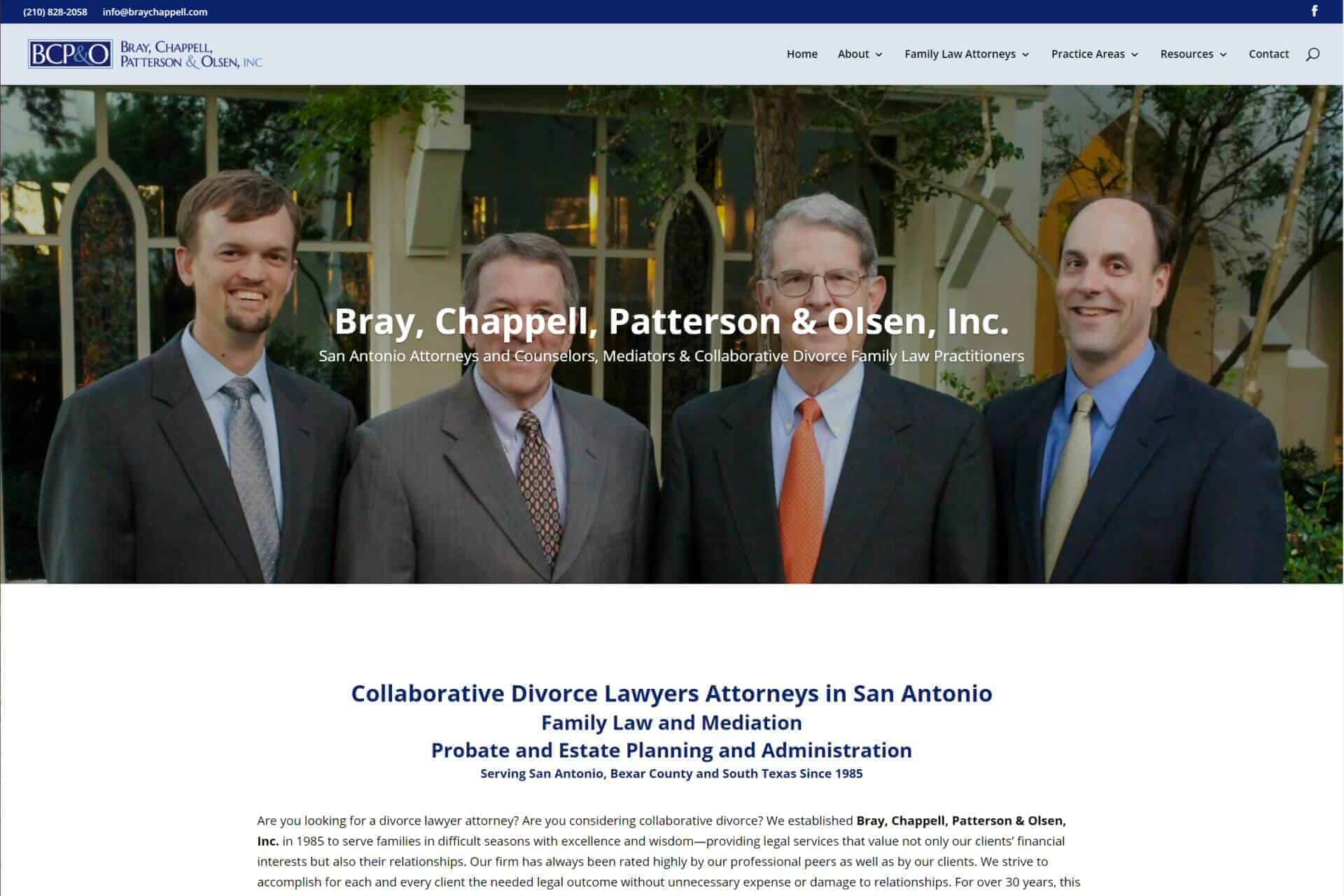 Bray, Chappell, Patterson & Olsen, Inc. by Dan Wimmer Law