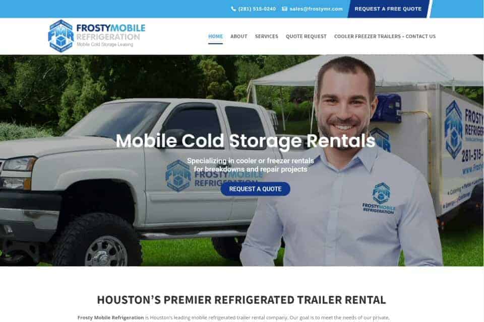 Frosty Mobile Refrigeration by Dan Wimmer Law
